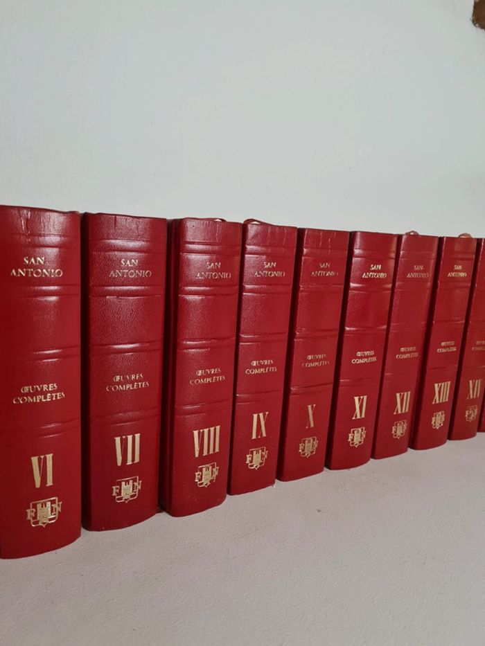 Œuvres completes San Antonio 18 volumes - photo numéro 2