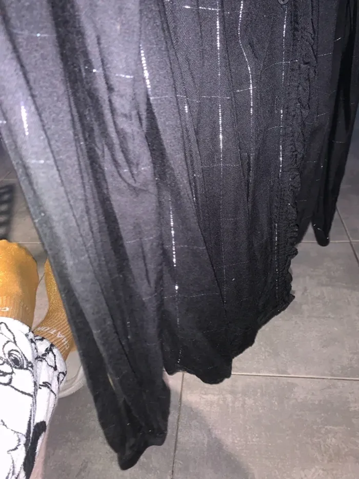 Chemise noir carreaux - photo numéro 6