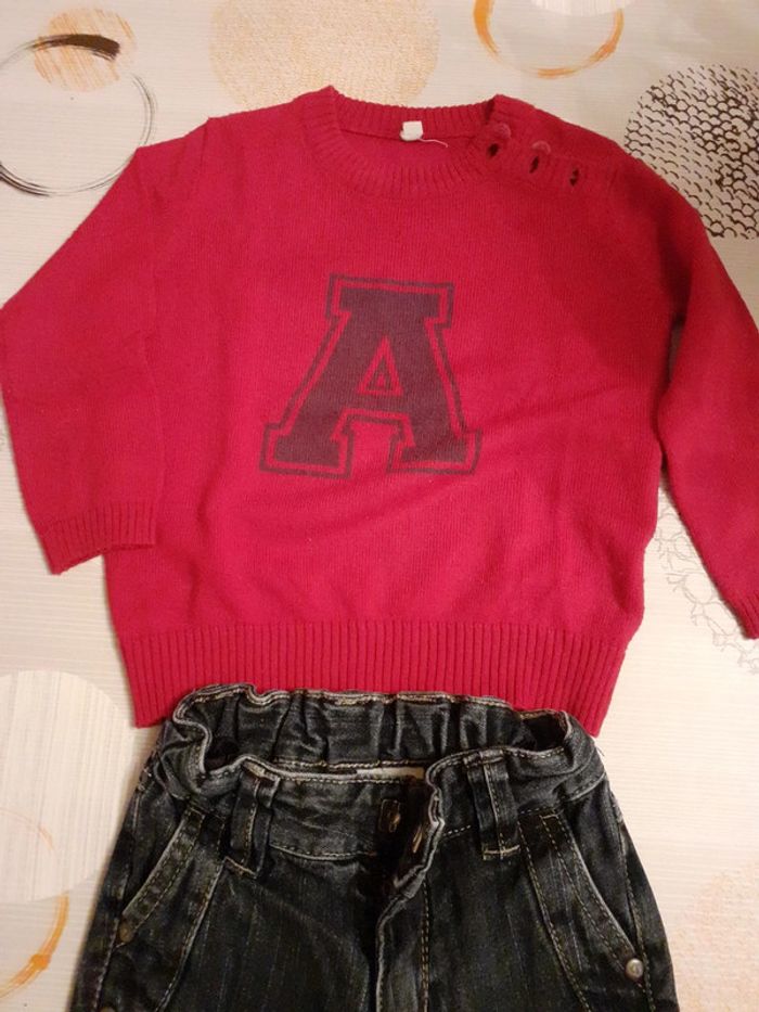 Ensemble jean + pull - photo numéro 2