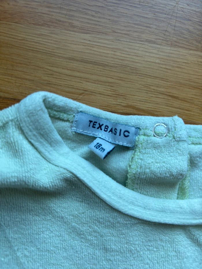 Pyjama velours tex 18 mois garçon - photo numéro 2