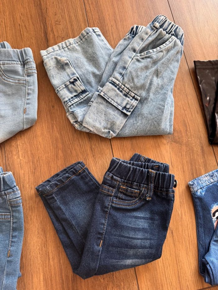 💐Lot de 6 pantalons bébé fille taille 6-9 mois 💐 - photo numéro 3