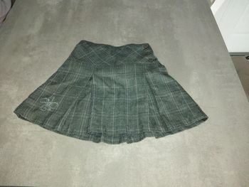 Jupe à carreaux évasée