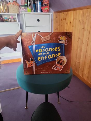 Livre les vacances de mon enfance