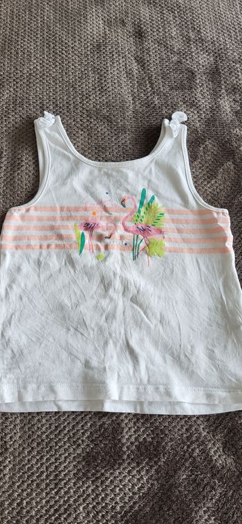 Débardeur flamants roses 23 mois