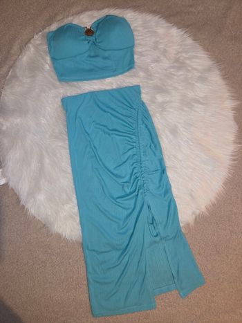 Ensemble femme bleu clair 