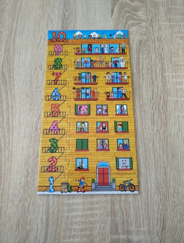 Puzzle 12 pièces sur les chiffres