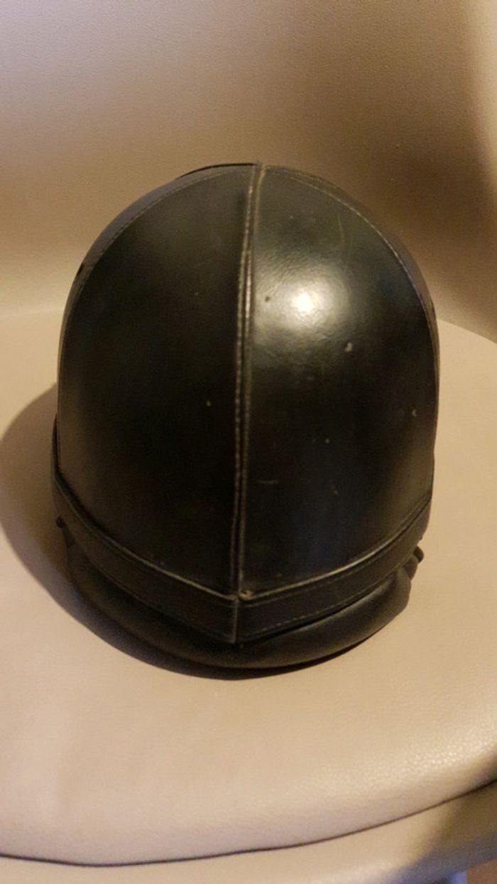 Bombe d'équitation Choplin en cuir - photo numéro 2