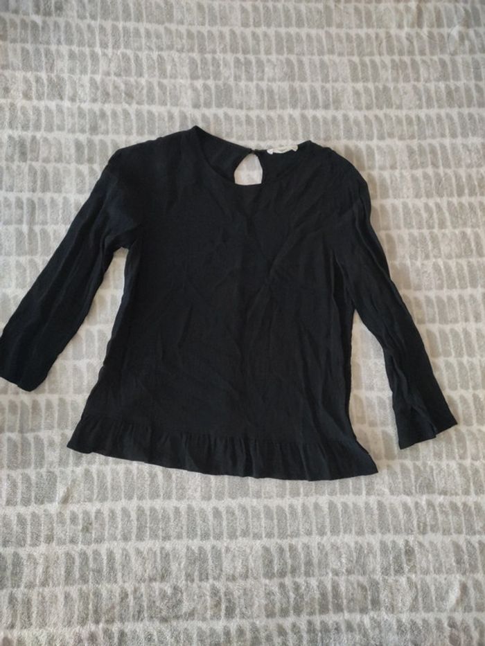 Blouse noir Mango taille 38 - photo numéro 1