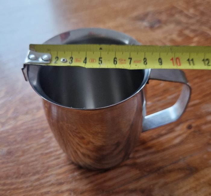 Pichet / Pot à lait  en Inox 35 cl - photo numéro 6