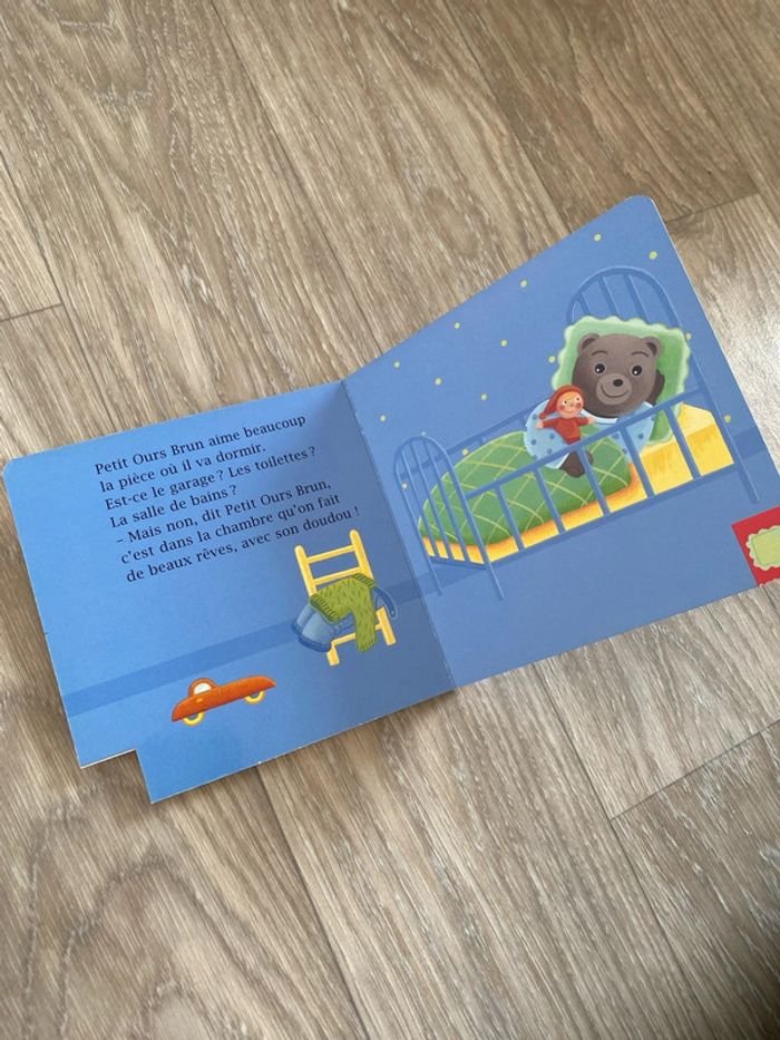 Livre en carton Dans la maison de petit ours brun - photo numéro 9