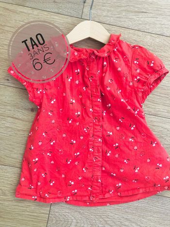 Chemise Tape à l’œil en 3ans