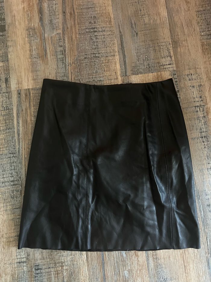 Jupe en cuir