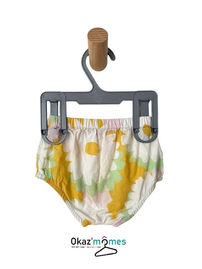 Ensemble d’été pastel robe fleur + bloomer - DPAM 3 mois (60cm) - photo numéro 6