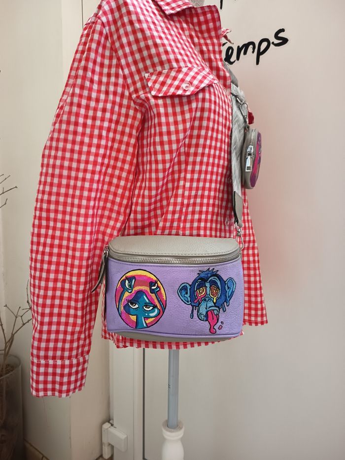 Sac costumisé psychédélique - photo numéro 6
