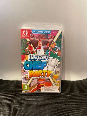 Jeu Nintendo switch instant chef party just for Games code de téléchargement neuf blister