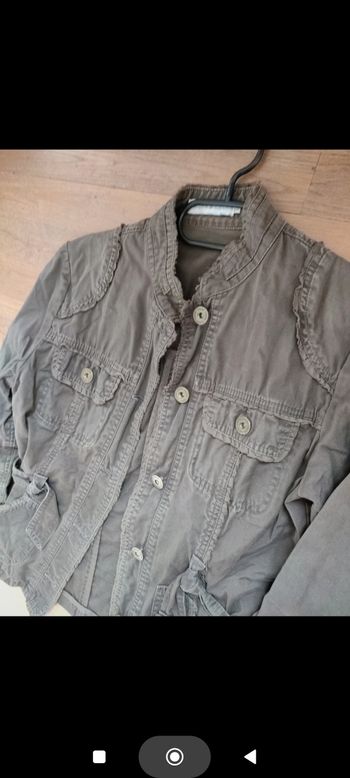 Veste marron chocolat