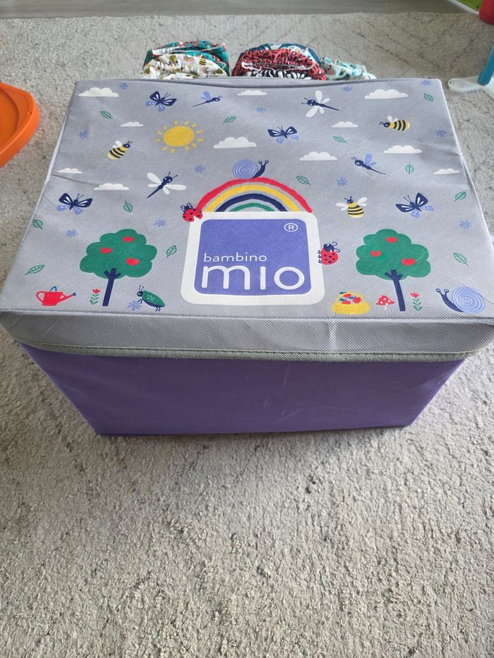 Lot de 16 couches lavables Bambino Mio – NEUVES – avec sac étanche & boîte d’origine - photo numéro 7