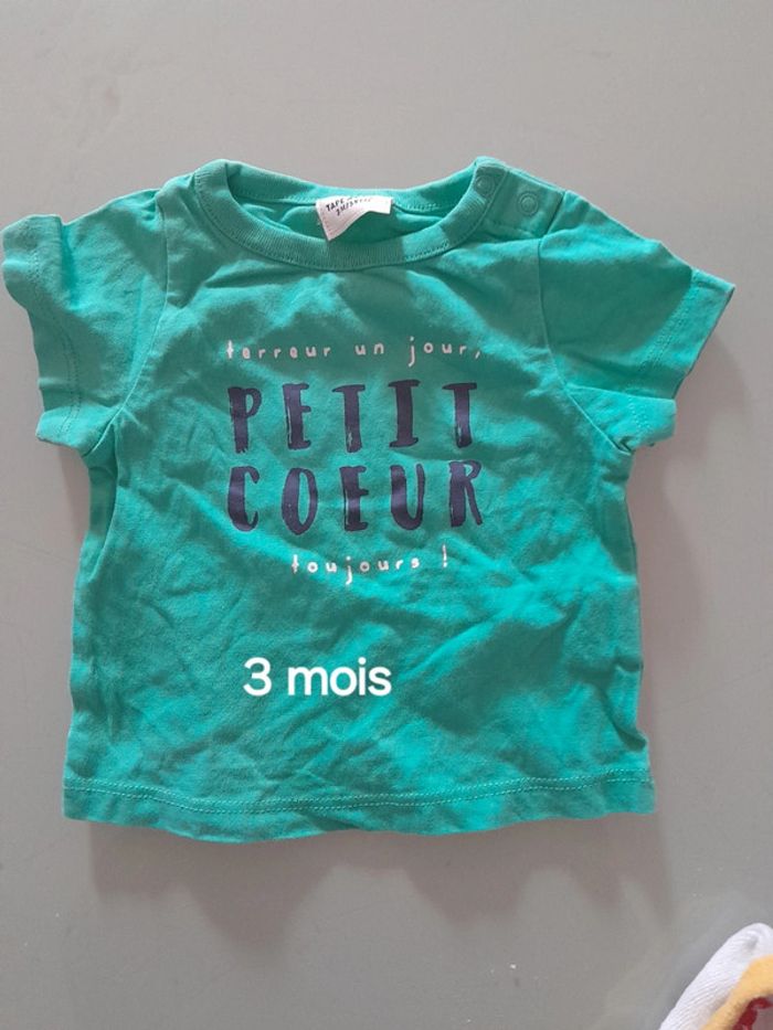 T-shirt garçon 3 mois