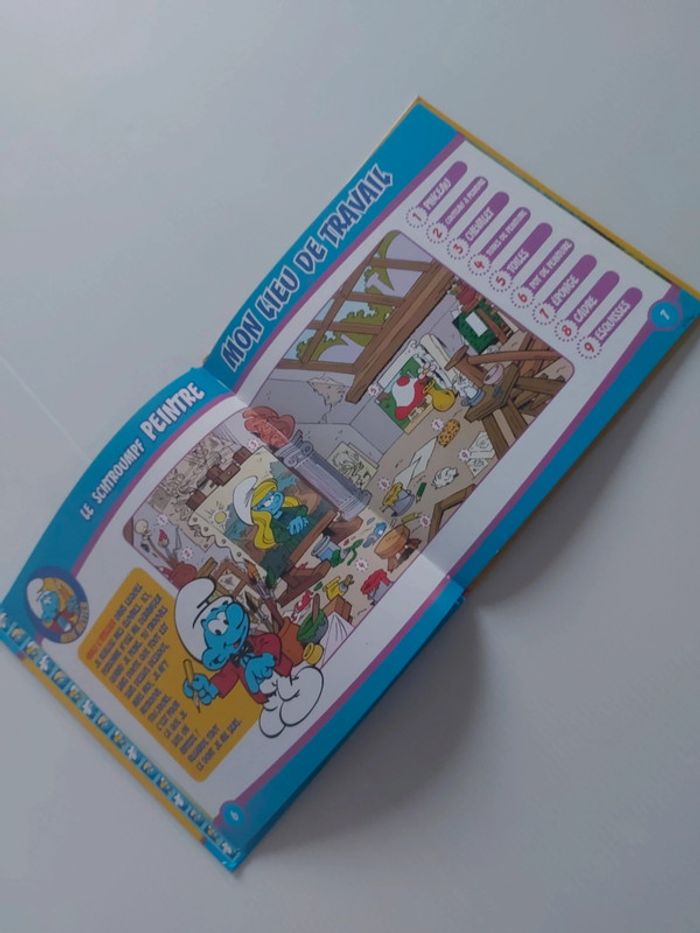 Livre "Les Schtroumpfs" À la découverte des métiers - photo numéro 3