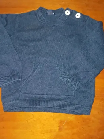 Pull noir 6 mois kiabi