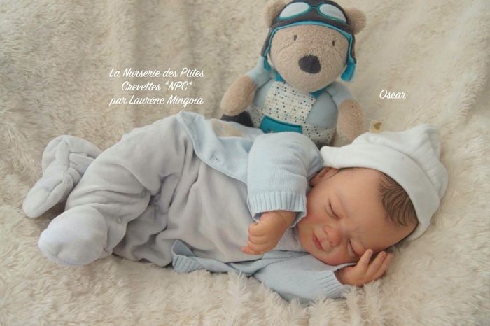 Oscar poupée bébé Reborn authentique 🩵 - photo numéro 10