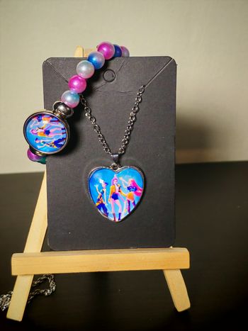 Collier + bracelet K-pop Demon Hunters.