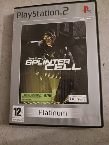 Jeu Playstation 2 Tom Claney's Splinter Cell