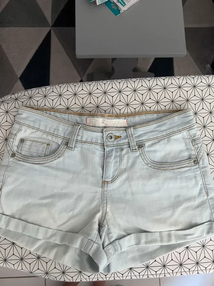 Short en jean