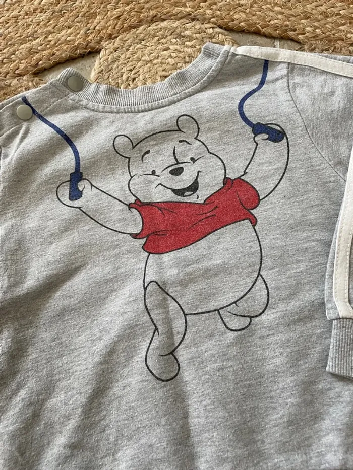 Pull manches longues style sweat 24 mois - photo numéro 2