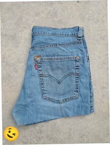 Short Levi's W30 FR40 Bleu Femme Women #SHO13b