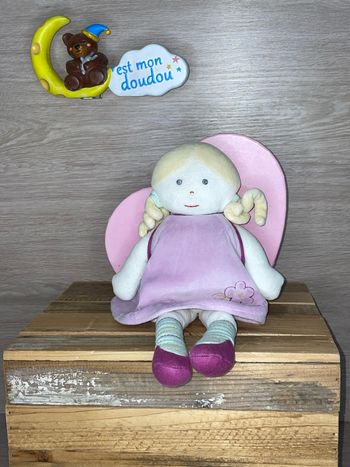 SDO120 doudou poupée 👧🏼 sucre d’orge