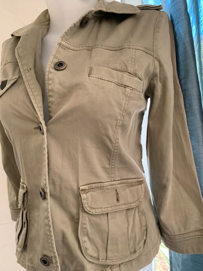 Veste blazer armée TRF (Zara) taille 38 - photo numéro 4