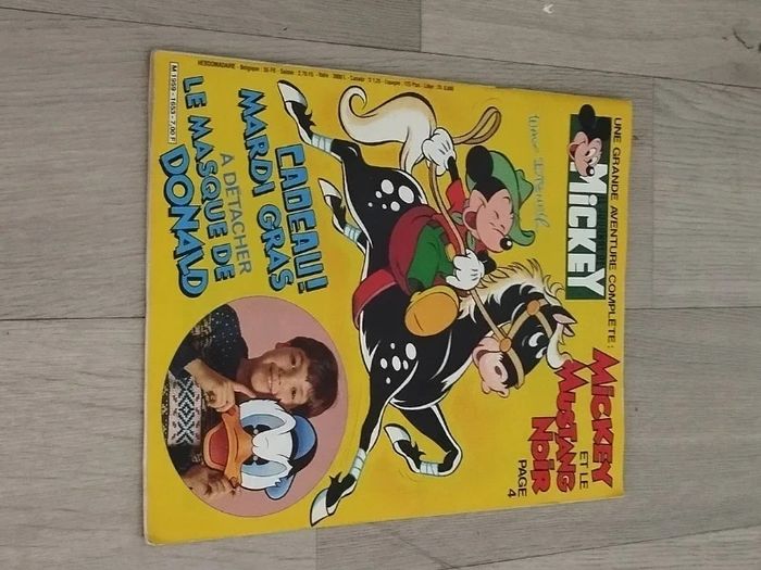 Lot Vintage 7 magazines Journal de Mickey année 1984 L061  7596144847 - photo numéro 8