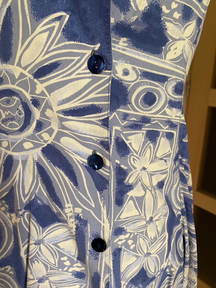 Robe chemise sans manches - photo numéro 2