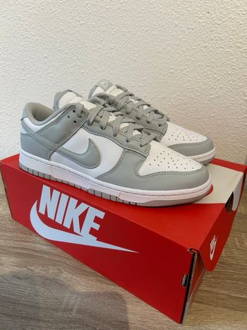 Nike Dunk low grey fog en taille 44