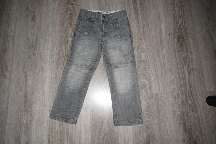 ENSEMBLE 3 PIÉCES GARÇON : JEAN + CHEMISE + TEE SHIRT ML "IN EXTENSO" - 5 ans - n°01 - photo numéro 8