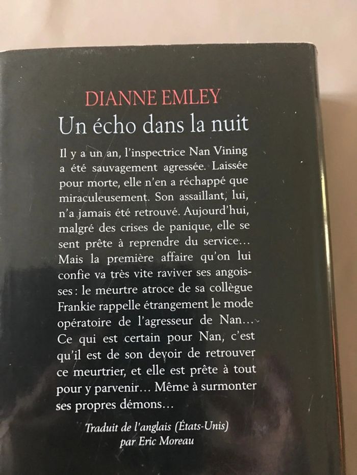 Livre Un écho dans la nuit - photo numéro 3