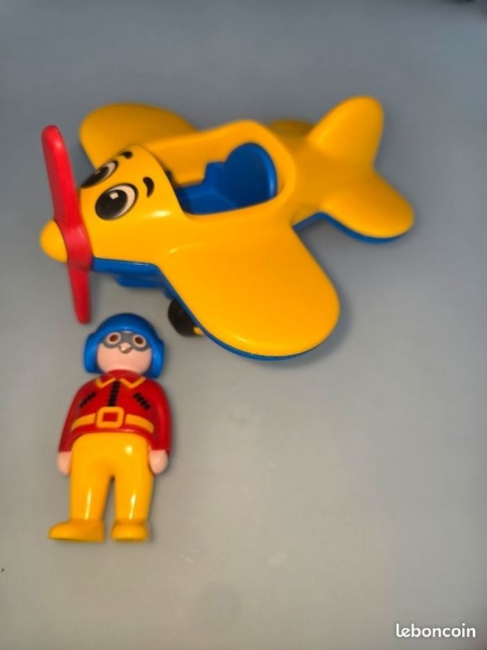 123 playmobil lot de 3 véhicules + pilotes - photo numéro 4