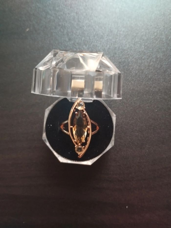 Bague vintage Marquise avec coffret cadeau - photo numéro 4