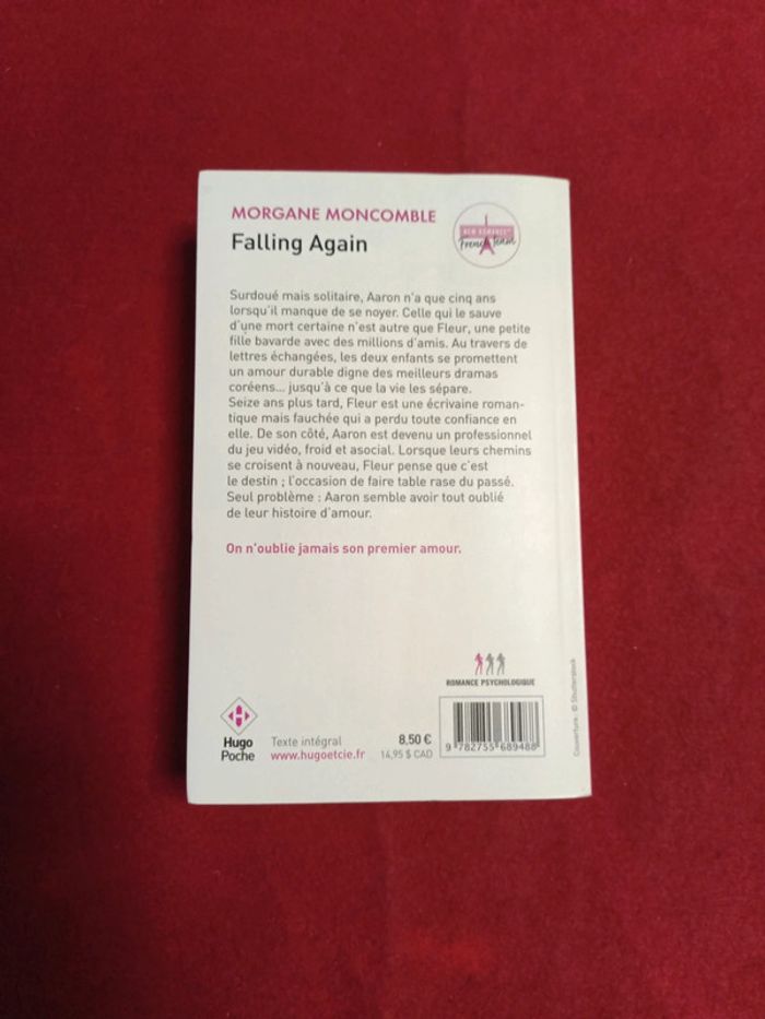 Falling again " Morgane Moncomble " Hugo Poche " New Romance " - photo numéro 14