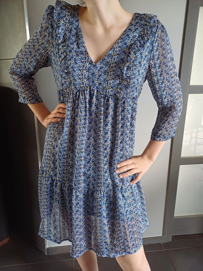 robe bleue légère