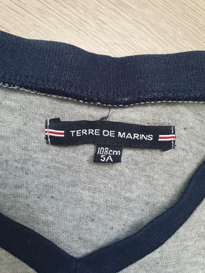 T-shirt terre de marins - photo numéro 2