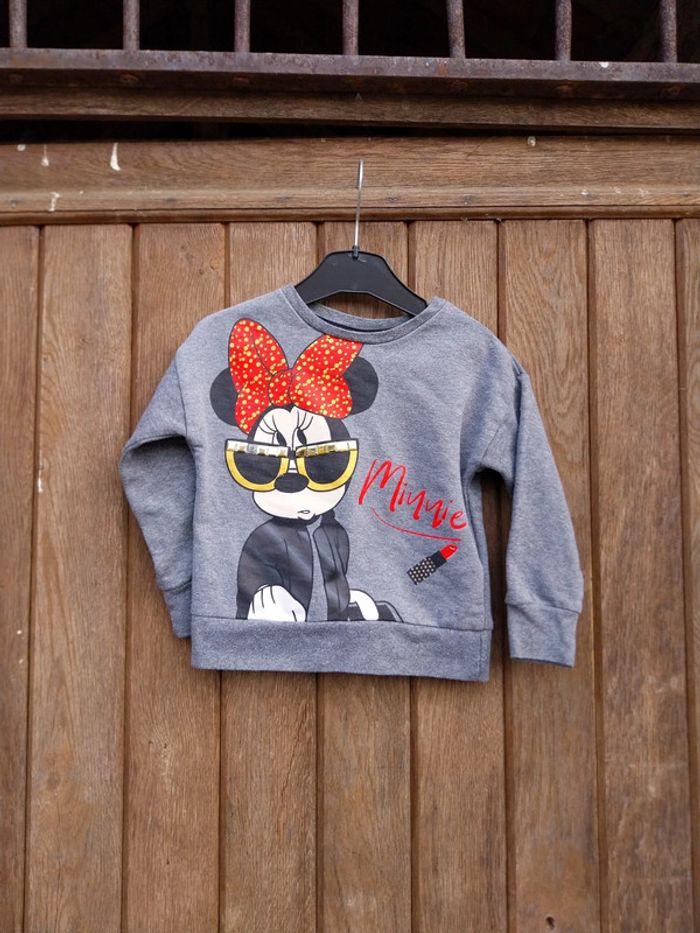 Pull fille minnie 3 ans
