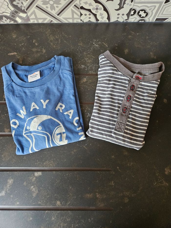 Lot de 2 Tee-shirts à manches longues