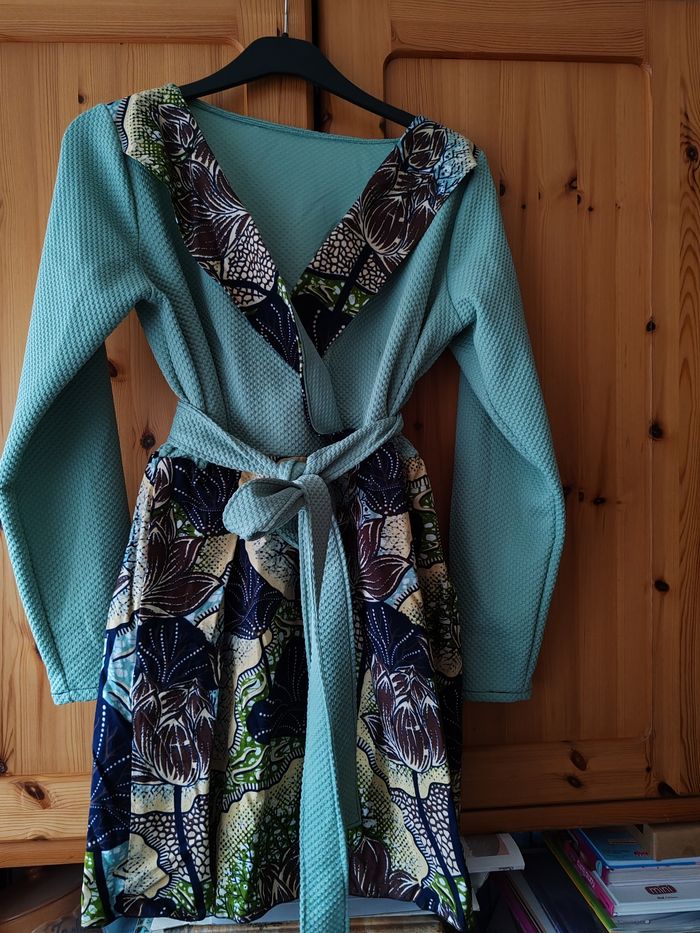 Robe bi matière - photo numéro 5