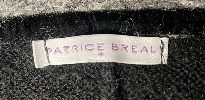 Veste/gilet »Patrice Breal »noire et grise - photo numéro 8