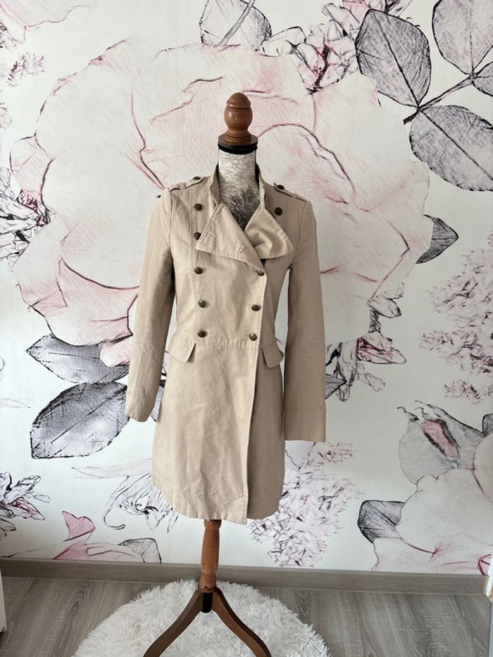 Veste trench longue La redoute 36 - photo numéro 2