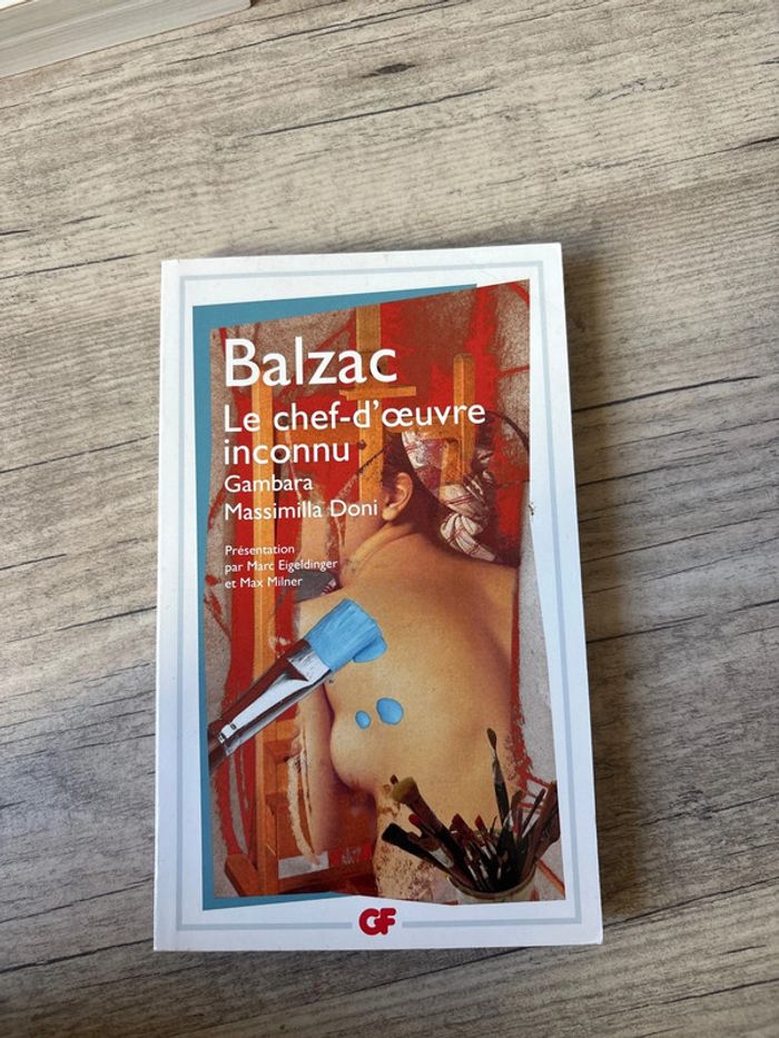 Le chef-d’œuvre inconnu - Balzac