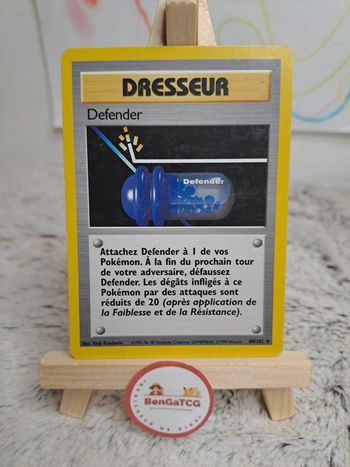 Carte Pokémon Dresseur Defender 80/102 Set de base ed2 Wizards Fr