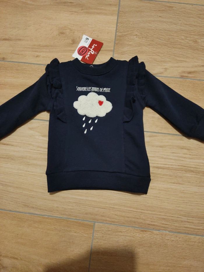 Pull molletonne influx 6 mois